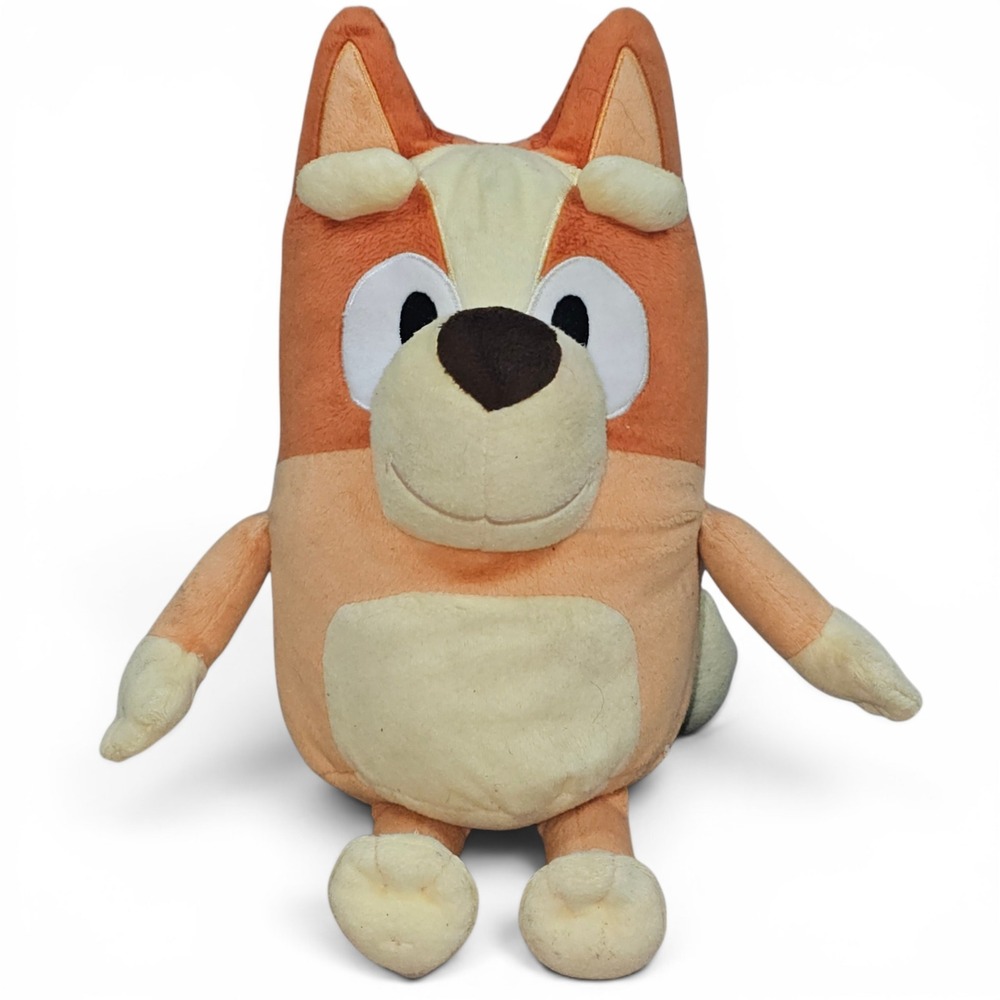 Talking Plush Toy Unisex Kids 8in Orange Good Bingo Bluey Heeler Moose Toys 2018